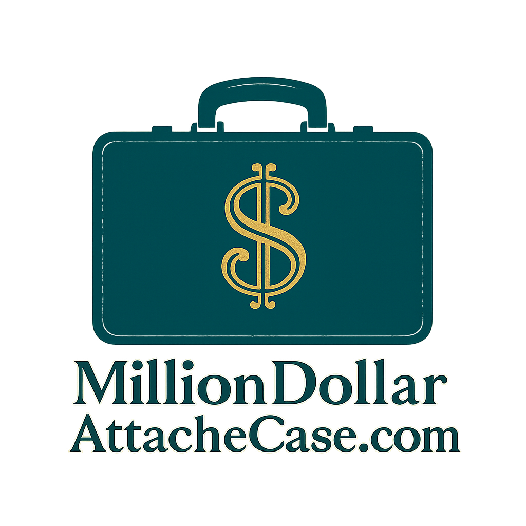 logo million dollar attache case